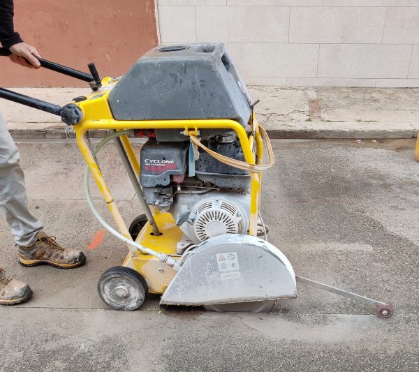 cortadora de disco alquiler con operario