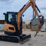 alquiler excavadora case cx35