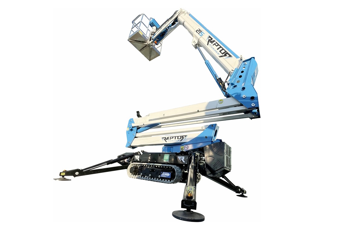 alquiler plataforma elevadora raptor 21s